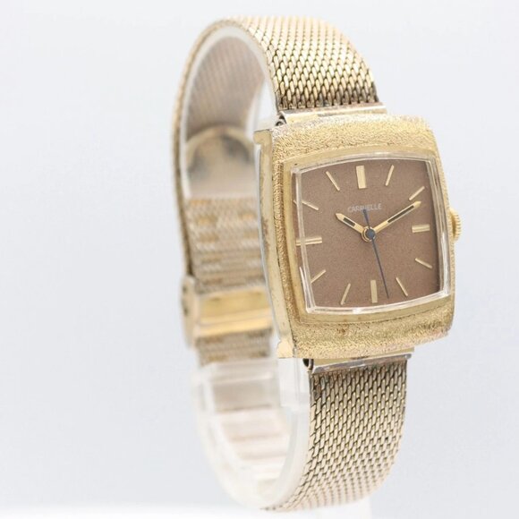 Vintage 29mm 1974 Caravelle Men's Mechanical Wristwatch 11DP Base Metal - Picture 2 of 5